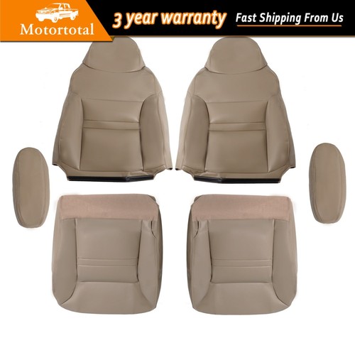 6pcs bottom top leather - +, seat